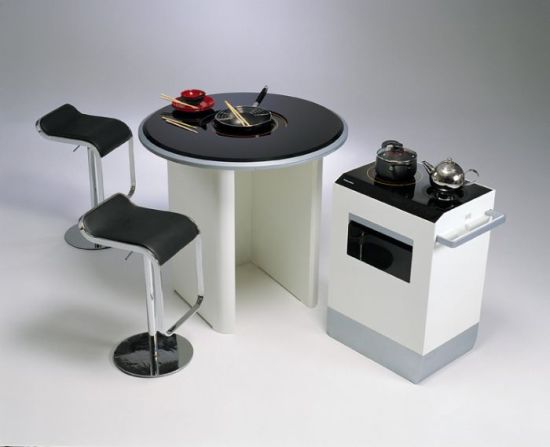 cocina isla de Electrolux